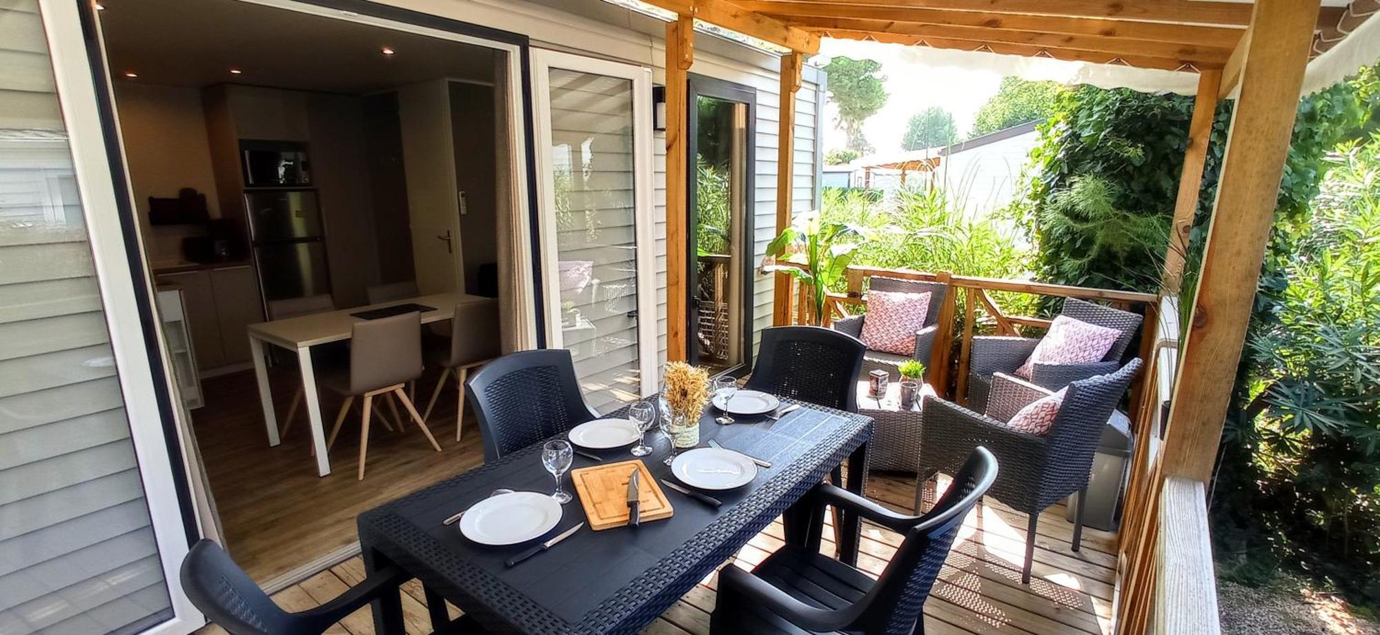 Happymobilhome Argeles-Sur-Mer -Plage A 500M- Camping 4 Etoiles Del Mar Ngoại thất bức ảnh