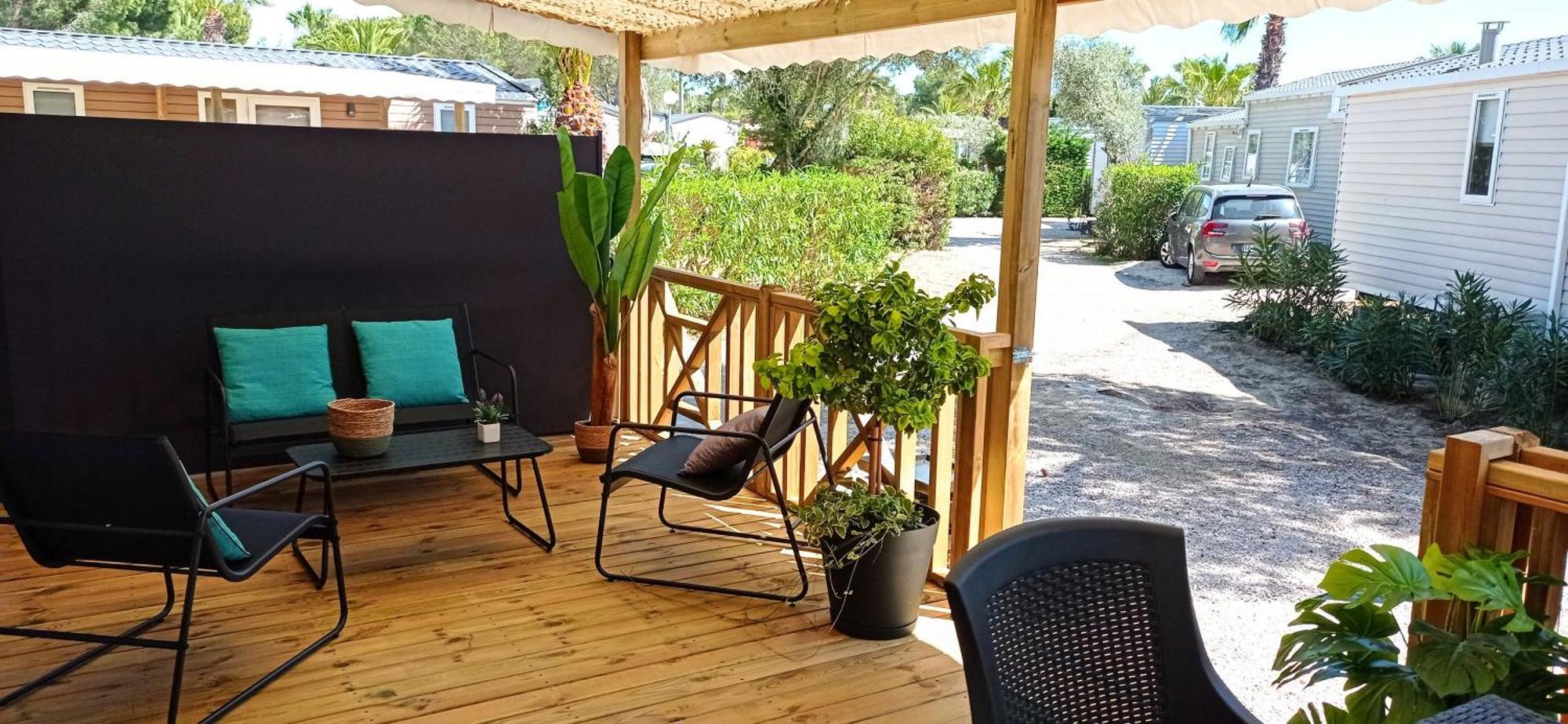 Happymobilhome Argeles-Sur-Mer -Plage A 500M- Camping 4 Etoiles Del Mar Ngoại thất bức ảnh
